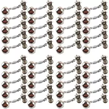 Сигнализатор рыбы Регулируемый металлический сигнализатор рыбы Портативный рыболовный инвентарь (10 шт)