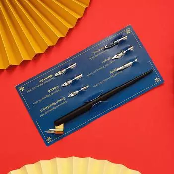 Signature Calligraphy Dip Pen Kit Fountain Pens Comic Dip Pen Students 4