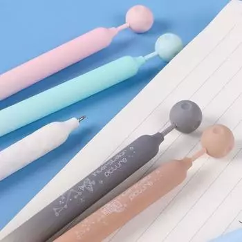 Signature Planet Neutral Pen Канцелярские принадлежности Signature Pens Гелевая ручка Черная ручка для воды Обучение 6Pcs
