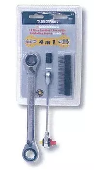 Signet 13PC Quad Box Gear Wrench Set 34340