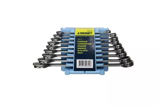 SIGNET 30701 9PCS Stainless Steel Combination Wrench Set 30701