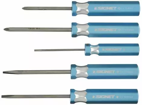 SIGNET 5PCS Набор отверток из нержавеющей стали 52205