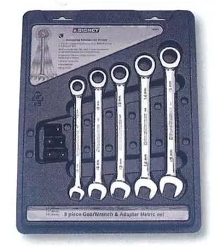 SIGNET 8PC Gear Wrench Adapter Set 34269 &