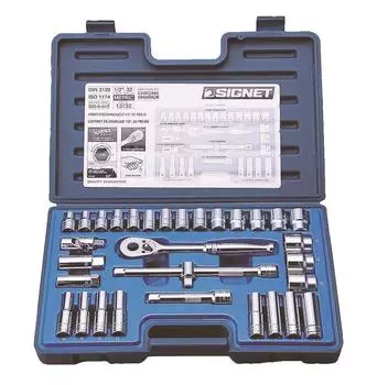 SIGNET Drive 32PC MM Socket Wrench Set 13732 1/2