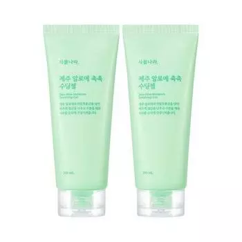 SIKMULNARA Jeju Aloe Moist Soothing Gel Double Plan 200mLX2