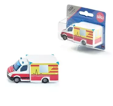 SIKU Ambulance SK1536 от Mercedes-Benz возрастом около 3 лет