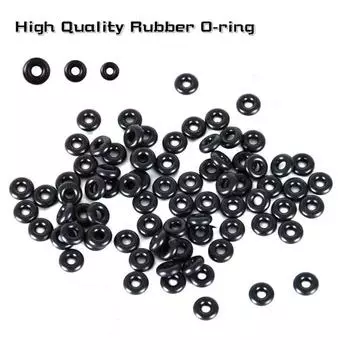 Сильная эластичность Круглое кольцо для оснастки Резиновые кольца Рыбалка Круглое кольцо Рыбалка O Кольца Карповая рыбалка L