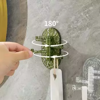 Сильная клейкая задняя часть, 4 крючка для хранения полотенец в ванной, прочные дверные клеевые задние крючки One Size чистый