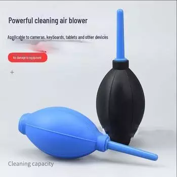 Сильнодействующий очиститель от пыли с помощью сжатого воздуха для клавиатуры, камеры и электроники чёрный