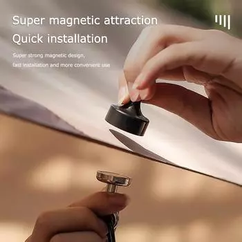 Сильные магнитные крючки для ключей, навес для палатки, карабины для альпинизма, пряжка, магнитная вешалка, кемпинговый фонарь, магнитный крючок