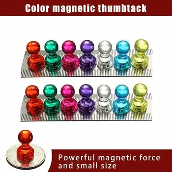 Сильные неодимовые магниты для доски объявлений, самодельные магниты для доски на холодильник, использование в офисной рекламе, образовании и других целях, 10 шт.