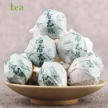 Сильный аромат, клейкий рисовый аромат чая Пуэр, клейкий аромат сырого чая Пуэр, Лунчжу, 500 г чая Пуэр, чай Сяотуо