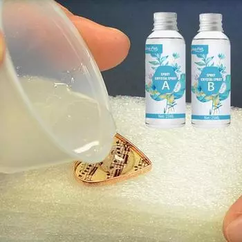 Сильный клей без пузырьков, набор эпоксидной смолы, современный отливной отвердитель для покрытия AB прозрачный