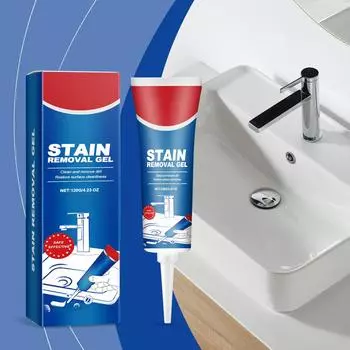 Сильный очищающий дезактивирующий гель Сильный очищающий обезжиривающий пятновыводитель для стиральной машины Очиститель для кухни и ванной комнаты