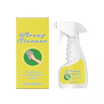 Сильный очиститель; Спрей для чистки стен; Стены ванной комнаты; Пятна от воды Грязная стена Туалет Ванная комната Плесень Очиститель(120мл) One Size