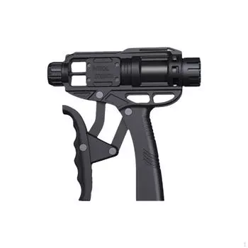 Сила хвата, усилитель для рук, регулируемое сопротивление 50-165 фунтов, нескользящий захват чёрный