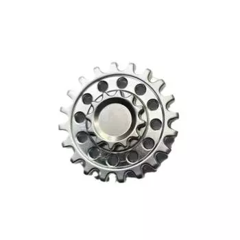 Silent Bearing Hand Spinner Gearwheel Metal Material Spring Gear Chain Gyroscope Classic Toys style C