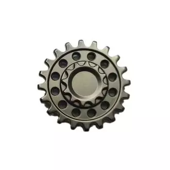 Silent Bearing Hand Spinner Gearwheel Metal Material Spring Gear Chain Gyroscope Adult style B