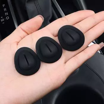Silica Gel Car Drink Cup Holder Insert Limiter Slot Slip Limit Clip Elastic Anti Shake Fixed Bottle Glass Cup Holders Car Decor