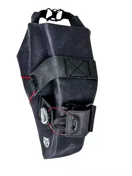 Silica GRINTA Saddle Midnight Black Bag,