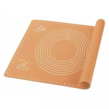Silicolife Мерный коврик для теста, коричневый, 40x46 см