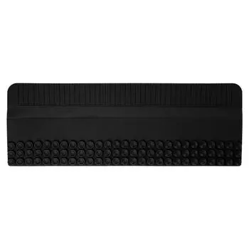 Silicon Sink Protector Sink Splash Guard Countertop Edge Protector Sink Accessories for Bathtub Kitchen Enduring чёрный