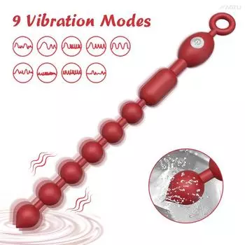 Silicone Anal Beads Anal Plug Butt Plug Pull Beads Dildo Masturbator Anal Dilator Adult Sex Toys For Woman Men Sex Shop