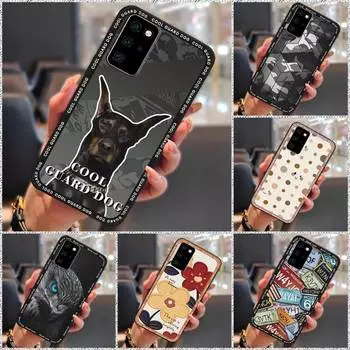 Silicone Anti-dust Phone Case For Huawei P40 Anti-knock TPU Fashion Design Dirt-resistant Shockproof Cover protective Huawei P40