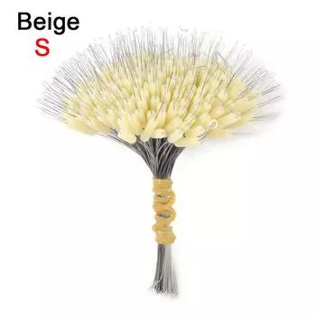 Silicone Anti-Strand Stopper fishing gear Fishing Bobber Connector Space Bean beige-S