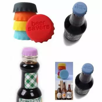 Silicone Bottle Caps Drinkware Straw Toppers Cocktail Bar Accessories Kegland Reusable Home Vinegar Sealing Straws for Drinks