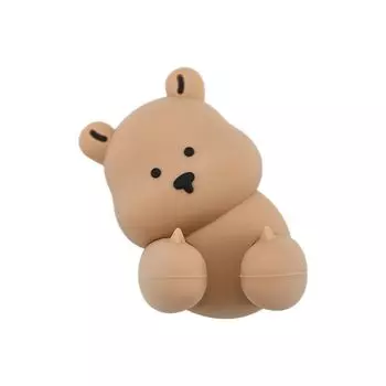 Silicone Bunny Toothbrush Holder Wall-mounted Sundries Storage Rack Shaver Wire Storage Hook Home S-Bear