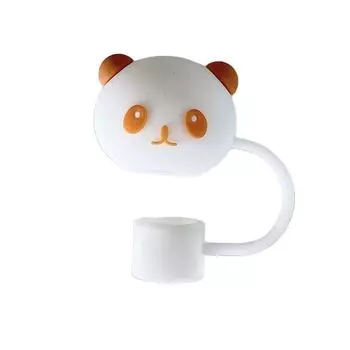 Silicone Drinking Dust Cap Reusable Straw Tips Cover New Silicone Straw Plug Cup Style 1