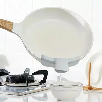 Silicone Duckbill Drainer Clip – Secure Soup & Pasta Pouring Nozzle, Heat-Resistant & Food-Grade Pot Accessory for Kitchen