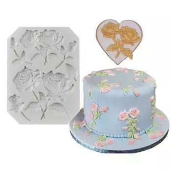 Silicone Fondant Mould Chocolate Baking Mold Cake Decor Tool Sugarcraft