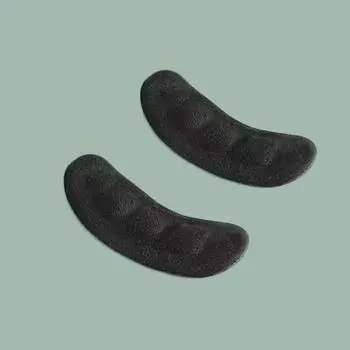 Silicone Forefoot Pads for Women Anti-Slip Anti-Pain High Heel Shoe Inserts Soft Gel Shock Absorption Cushion for Comfort Wear чёрный