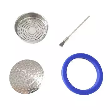 Silicone Group Gasket Water Distribution Mesh Metal Material Coffee Machine Part Sealing Rings for E61 Coffee Machine