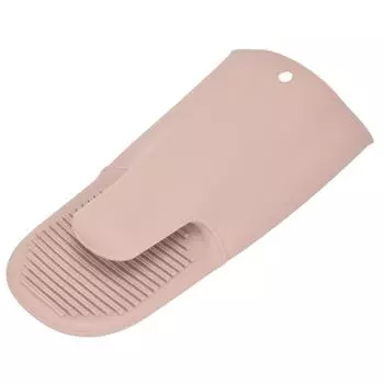 Silicone Heat Insulation Gloves Thickened Anti Slip Oven Mitts Gloves for Microwave BarbecueNordic розовый