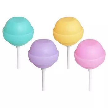 Силиконовая форма для мороженого с антипригарным покрытием, форма для леденцов, легкосъемная форма для мороженого в форме леденца, гаджет для мороженого A