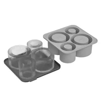 Silicone Ice Molds With Tight Fit Lid For Easy Release Accessories Cube Trays Summer Ice