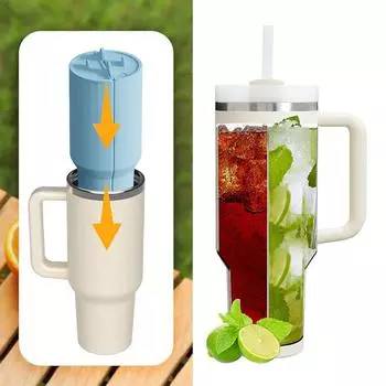 Silicone Inner Cup Section Tray Inner Cup Divider Heat Resistant Removable Sleeve Large Capacity Inner Tray Cup Accessories