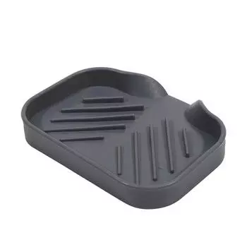 Silicone Kitchen Soap Tray Kitchen Sink Tray Sponge Tray Dish Soap Dispenser Scrubber Brushes Drain Mat Soap Box Creative Home