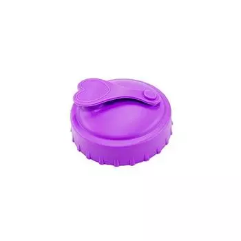 Силиконовая герметичная крышка для пивной банки, классическая крышка для банки с газировкой, многоразовая крышка для бутылки, пробка для банок с напитками, аксессуары фиолетовый