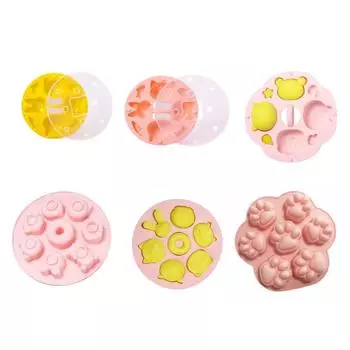 Silicone Material Jelly Mold Muffin Cupcake Baking Pan Non Stick Dishwasher Microwave Safe Silicone Baking Fondant Molds