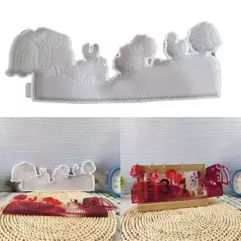 Silicone Mold Moose Head Wall Art Mold Crystal Epoxy Resin Crafting Moulds Wall Hangings Molds for Home Decorations