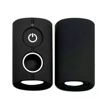 Silicone Motor Key Cover Case Accessories for Yamaha Nmax 2021/2025 NVX NVX155 XMAX XMAX300 QBIX AEROX JAUNS 2018 2019 чёрный