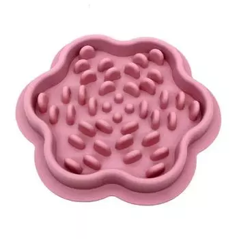 Silicone Pet Licking Pad Cat and Dog Slow Food Non-slip Placemat Pet Bowl Plant XS