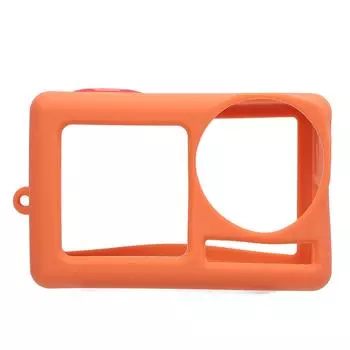 Silicone Protective Sleeve Cover for Action 5 Pro Anti Drop Camera Lens Protector Cap Camera оранжевый