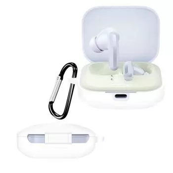 Silicone Protector Protective Shell Soft Case Cover for Redmi Buds 5 белый