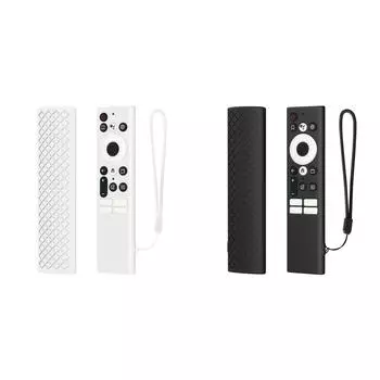 Silicone Remote Case Protective Cover with Lanyard Protective Controller Sleeve Skin Remote Cover for Skyworth TC9012 55Q20