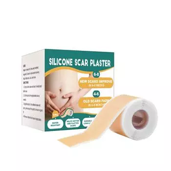 Silicone Scar Patches Moisturize The Skin, Care For Scar, Promote Smooth Skin And Reduce Discomfort. One Size белый